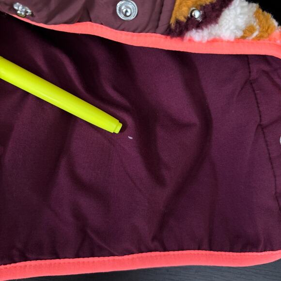 Free People Hit The Slopes Jacket Womens XS Fleece Deco Boho Cozy FP Movement - Picture 9 of 13